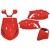 plaatwerkkit Zip-2000 rood